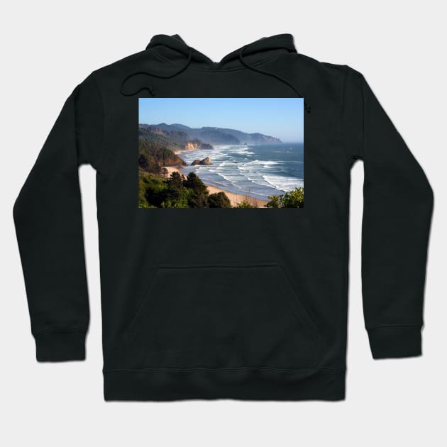 Pacific Coast - Oregon, USA Hoodie by searchlight
